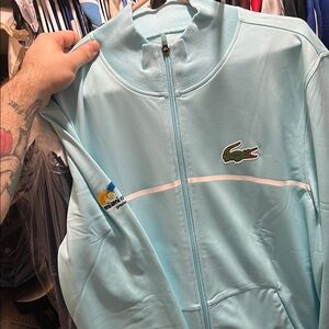 Lacoste zip up sport